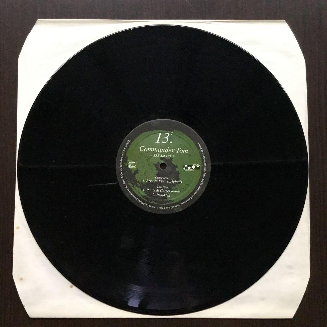Commander Tom - Are Am Eye? 12" Vinyl Record Noom Records Trance Classic
