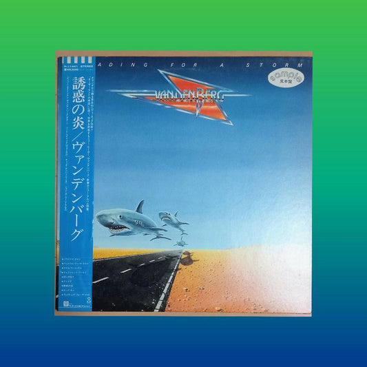 Vandenberg - Heading For A Storm LP Japan Promo Vinyl Hard Rock