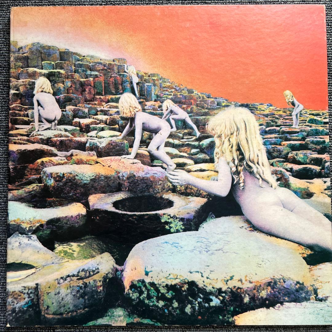 Led Zeppelin Sacred House LP Colorful Artwork, Used, Vinyl with Hairline Scratch | Japansoundstore