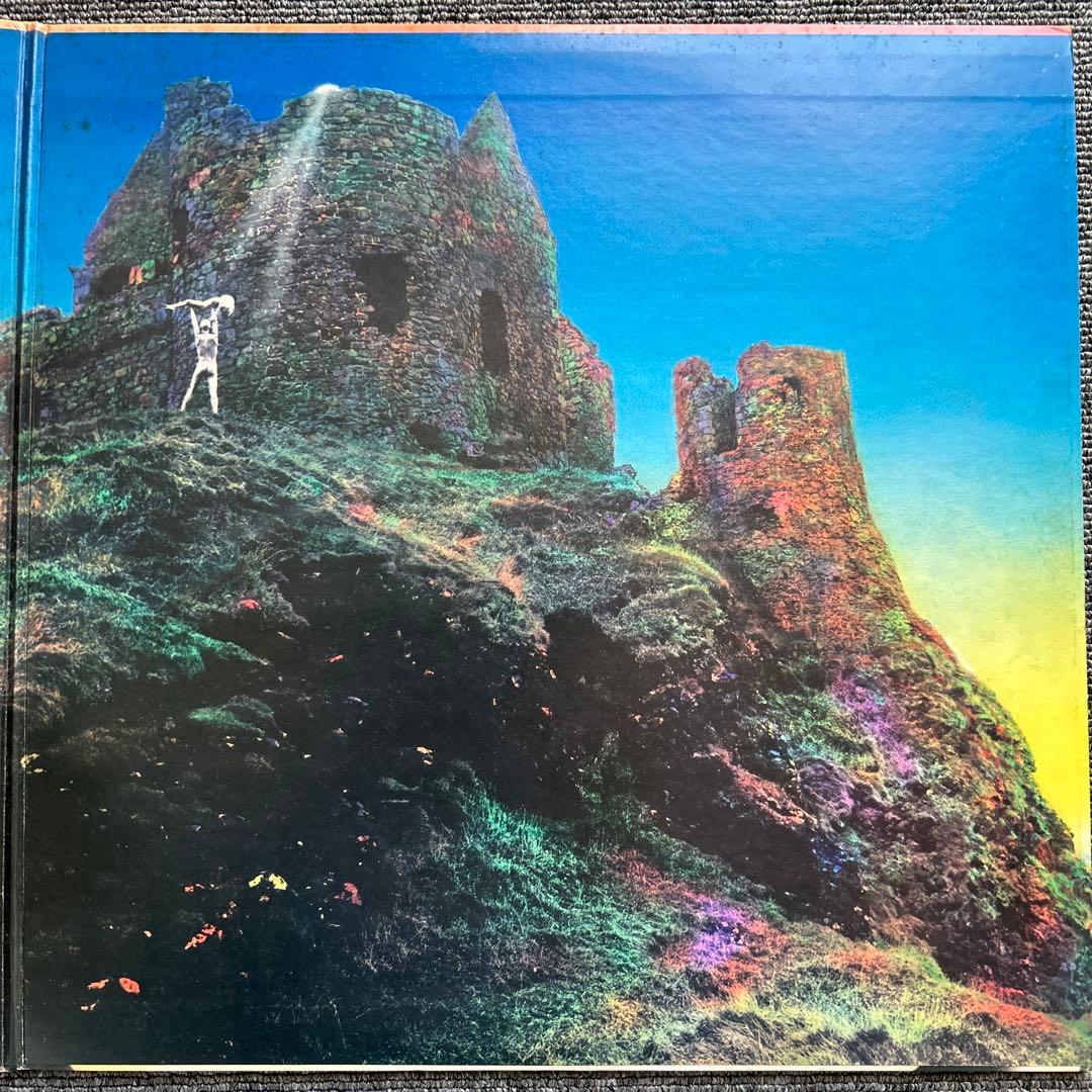 Led Zeppelin Sacred House LP Colorful Artwork, Used, Vinyl with Hairline Scratch | Japansoundstore