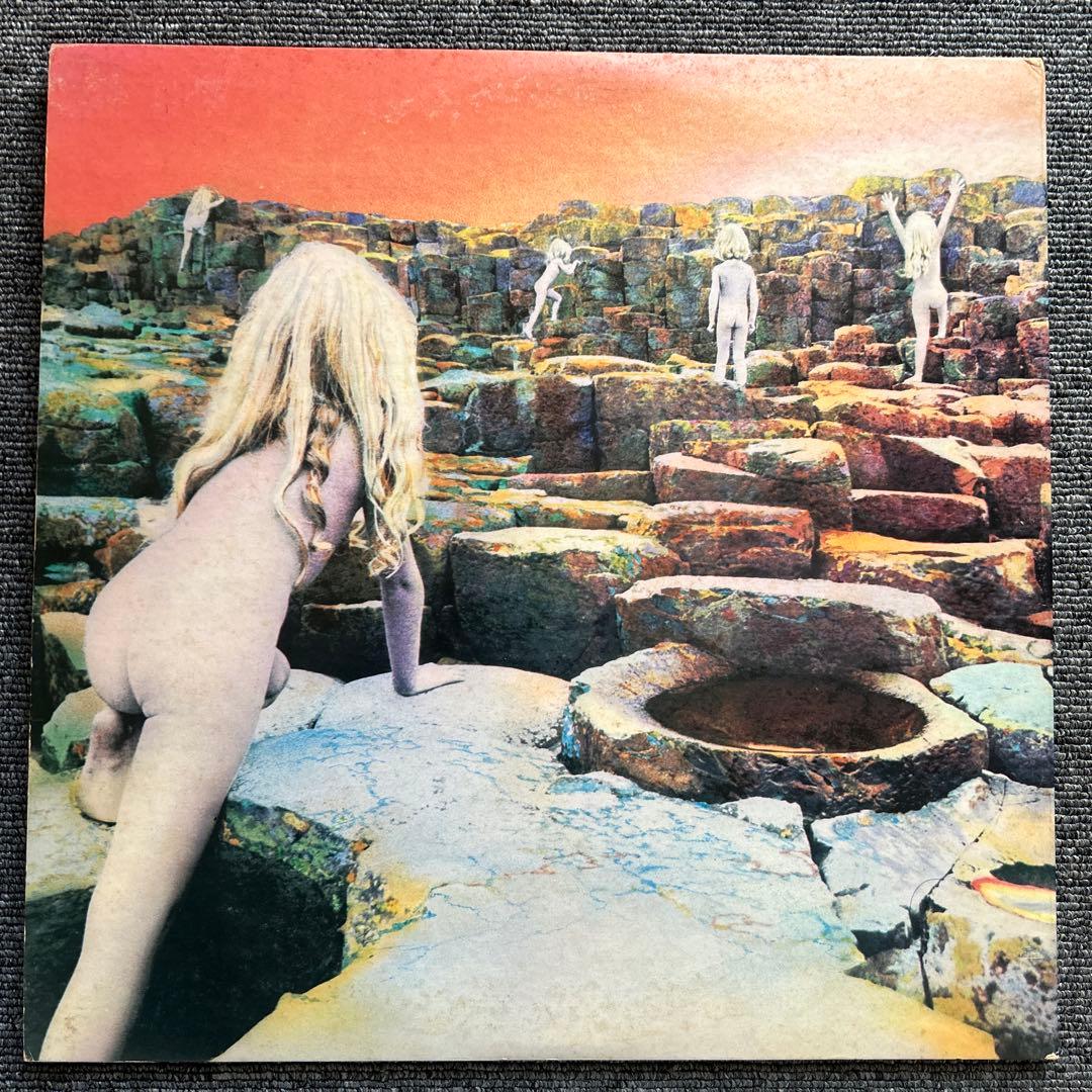 Led Zeppelin Sacred House LP Colorful Artwork, Used, Vinyl with Hairline Scratch | Japansoundstore