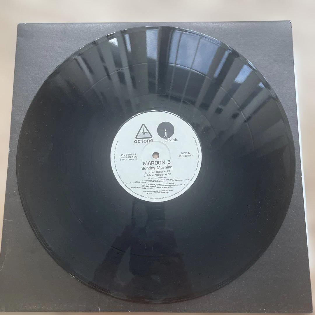 Maroon 5 - Sunday Morning / This Love 12" Vinyl Record US Promo Rare
