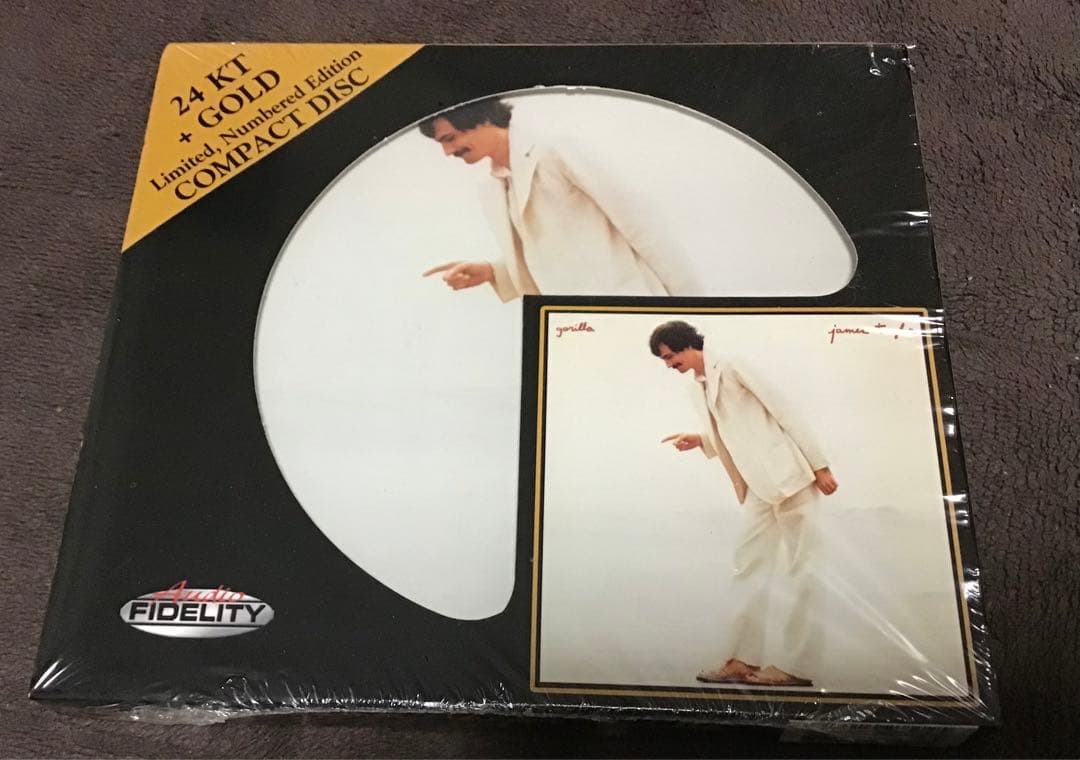 James Taylor Gorilla Gold CD 24k Gold Limited Serial Number Near Mint | Japansoundstore