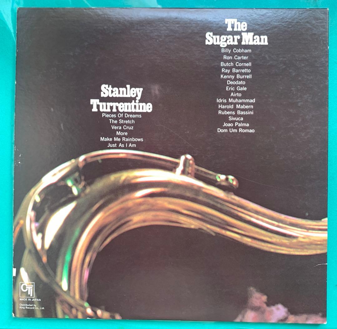 Stanley Turrentine - The Sugar Man Vinyl LP Japan CTI GP-3007 Jazz