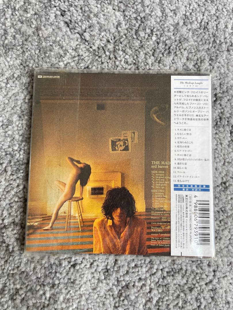 Syd Barrett - The Madcap Laughs CD Japan Press Limited Paper Sleeve with OBI