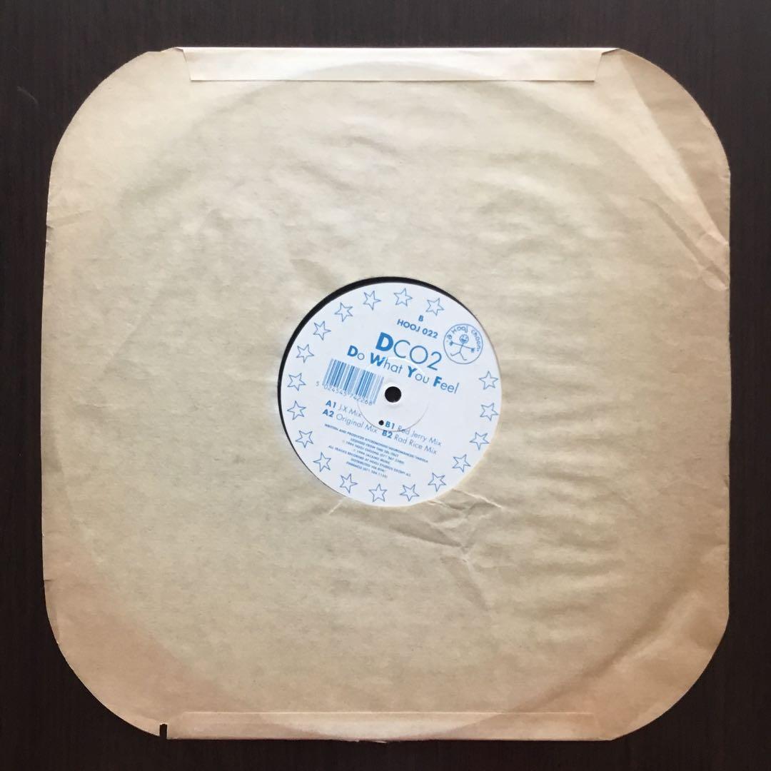 DCO2 - Do What You Feel 12" Vinyl Hooj Choons 1994 Electronic Dance Music EDM