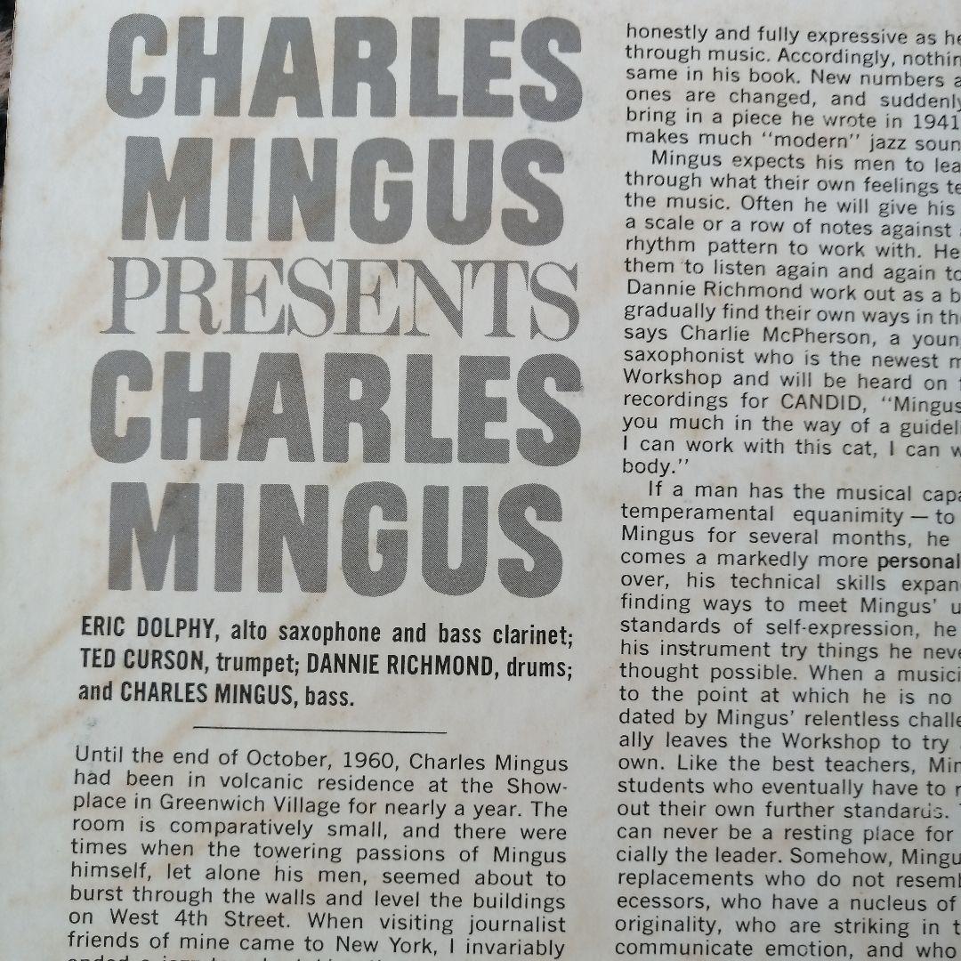 Charles Mingus - Presents Charles Mingus LP Japan Reissue Jazz Vinyl SMJ-6178