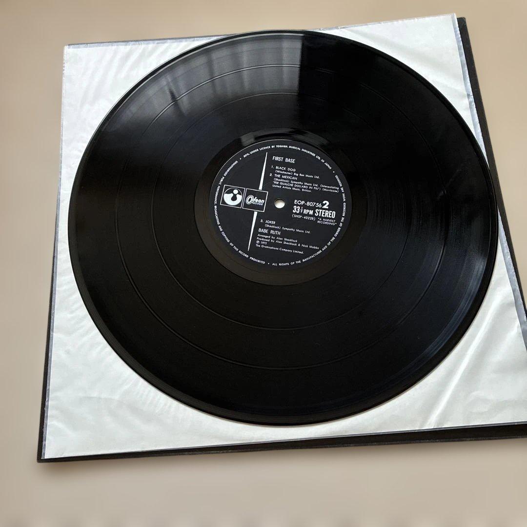 Babe Ruth - First Base LP Japan Pressing EOP-80756 Rock Progressive Vinyl Record