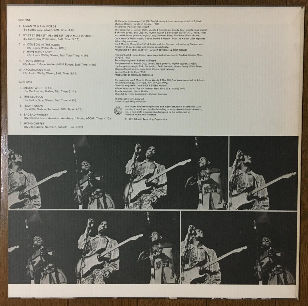 Buddy Guy & Junior Wells Play The Blues LP Japan 1972 Atlantic Blues Vinyl