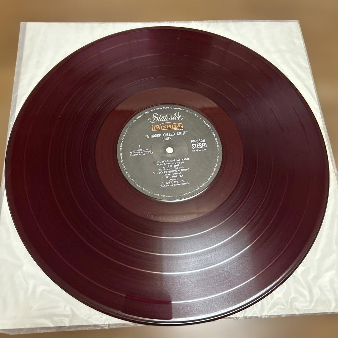 Smith - A Group Called Smith LP Japan Red Vinyl Rare Pressing w/ Obi & Insert