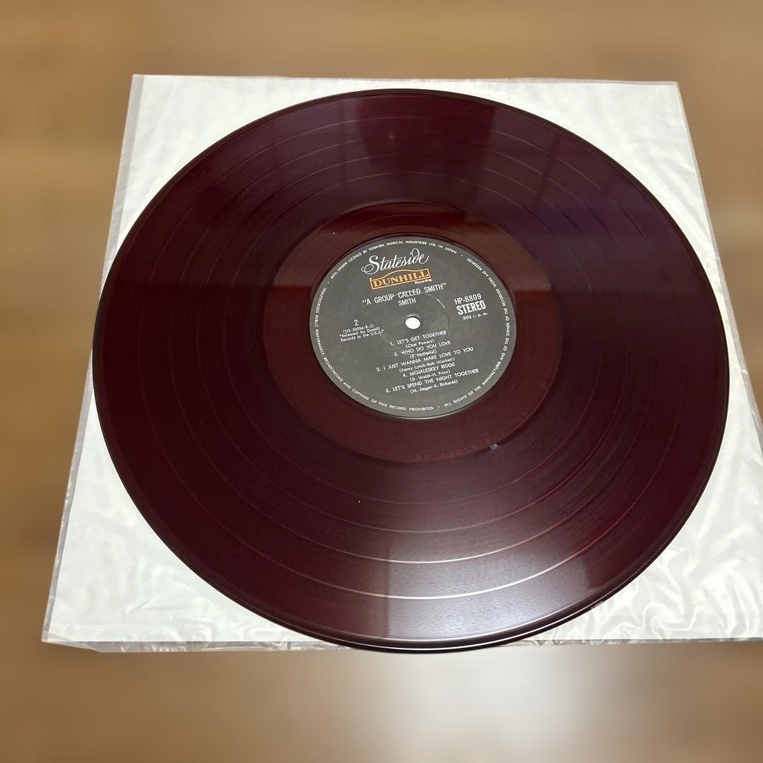 Smith - A Group Called Smith LP Japan Red Vinyl Rare Pressing w/ Obi & Insert