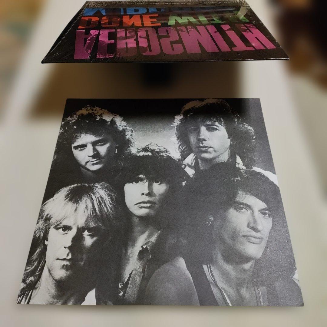 Aerosmith - Done With Mirrors LP 1985 Japan Press 28AP-3111 Includes Obi Insert