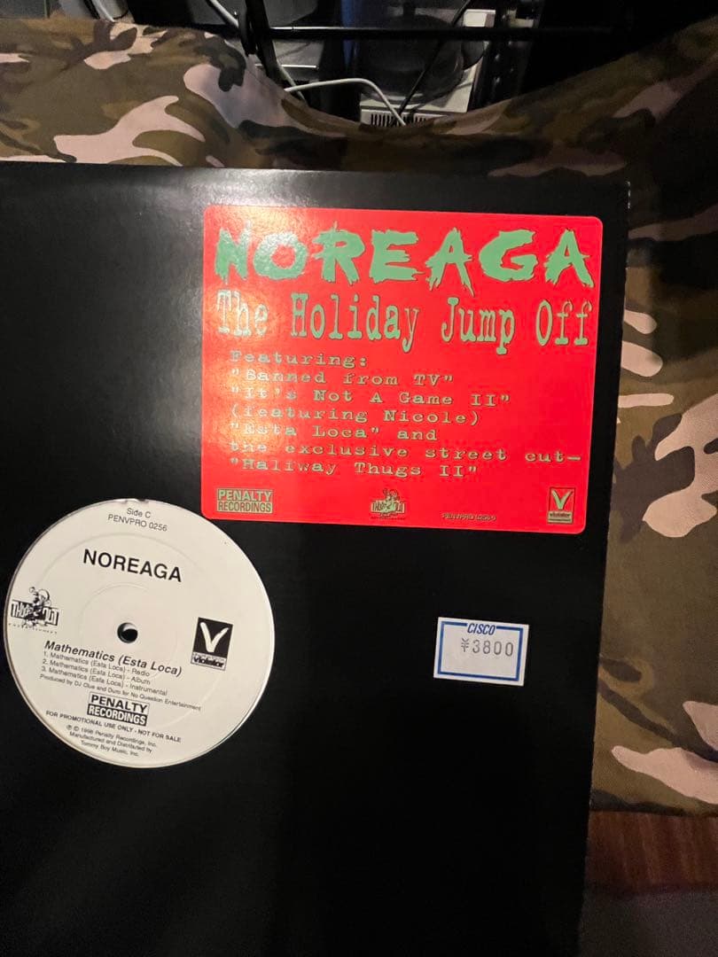 Noreaga The Holiday Jump Off 2x12" Vinyl Promo Japan Colored Wax Hip Hop