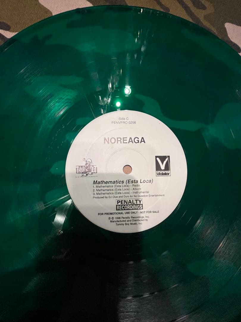 Noreaga The Holiday Jump Off 2x12" Vinyl Promo Japan Colored Wax Hip Hop