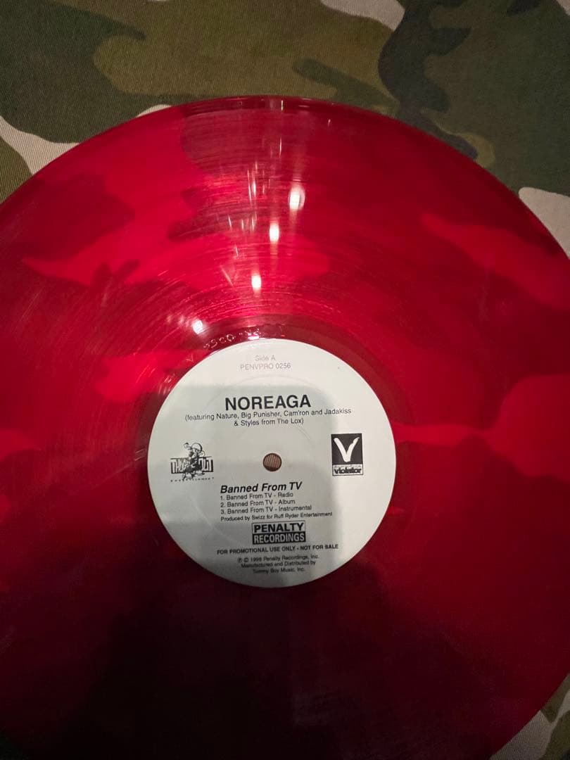 Noreaga The Holiday Jump Off 2x12" Vinyl Promo Japan Colored Wax Hip Hop