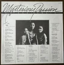 Passionate - Mysterious Passion LP Vinyl Japan Disco City Pop Himiko