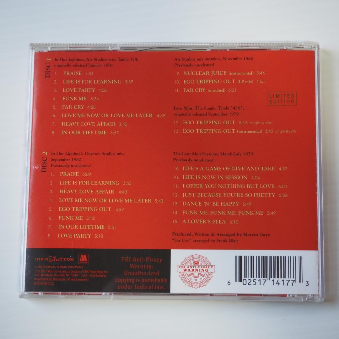 Marvin Gaye In Our Lifetime? Remastered CD Limited Edition 2007 Used | Japansoundstore