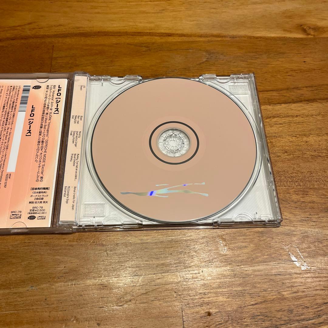 LFO Sheath CD Japan Press 2003 Warp Records BRC-78 2 Bonus Tracks