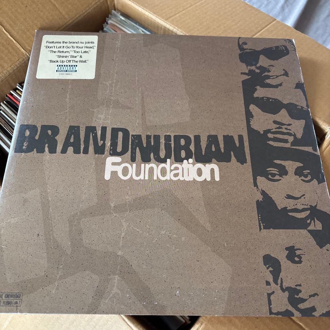 Brand Nubian - Foundation 2LP Vinyl Record 1998 Hip Hop Arista