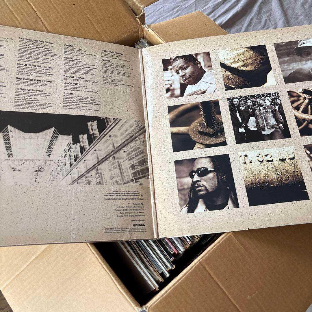 Brand Nubian - Foundation 2LP Vinyl Record 1998 Hip Hop Arista