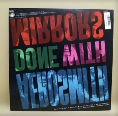 Aerosmith - Done With Mirrors Vinyl LP Japan First Pressing w/ Obi & Liner Notes
