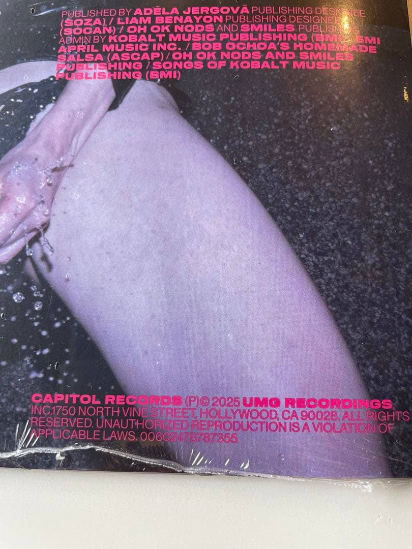 Adela - Sex On The Beat 7-inch Vinyl Record Pink Color Sealed Japan