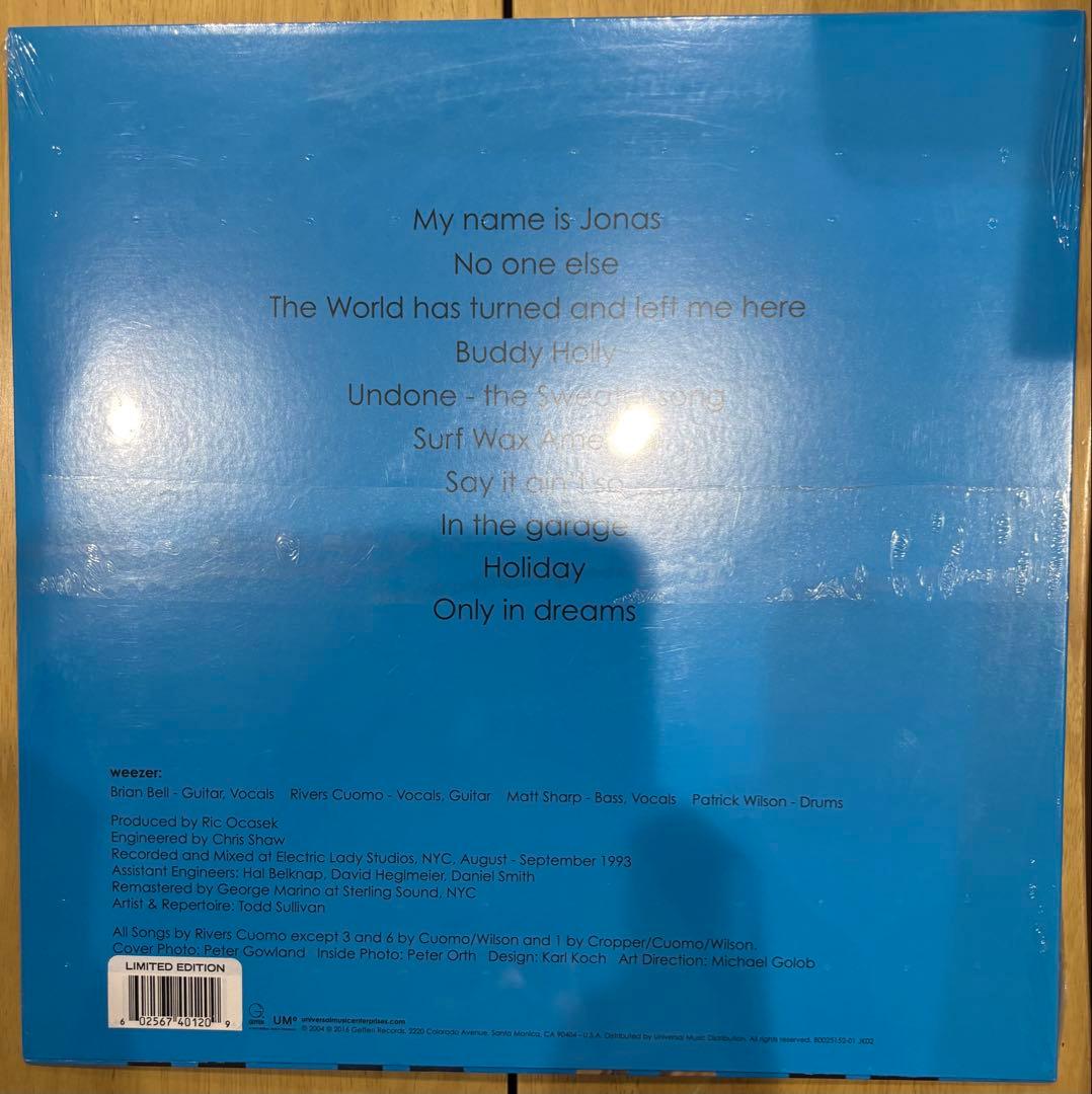 weezer Color Vinyl Record  Unused Limited Edition | Japansoundstore