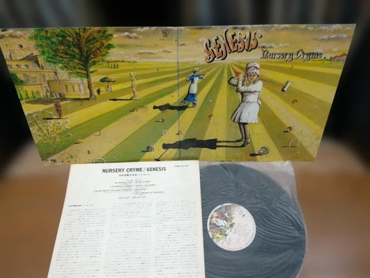 Genesis Nursery Cryme LP 1970s Vinyl Record No Damage Collectible | Japansoundstore