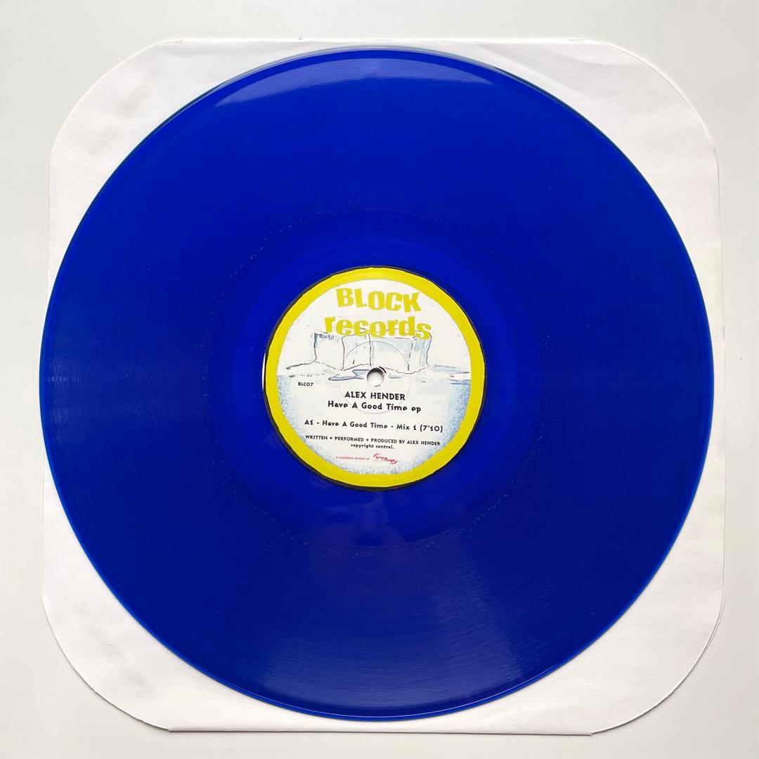 Alex Hender Have A Good Time EP Vinyl Color 2006 Techno House Used | Japansoundstore