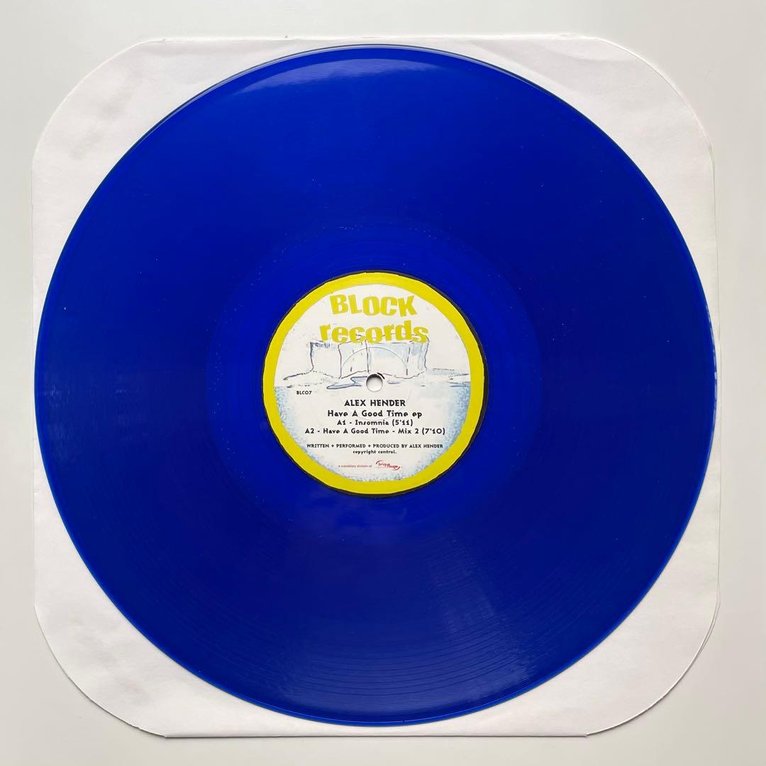 Alex Hender Have A Good Time EP Vinyl Color 2006 Techno House Used | Japansoundstore