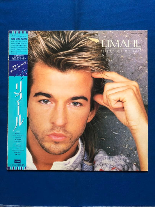 Limahl - Colour All My Days LP 1986 Japan Pressing w/ Obi & Lyric Sheet