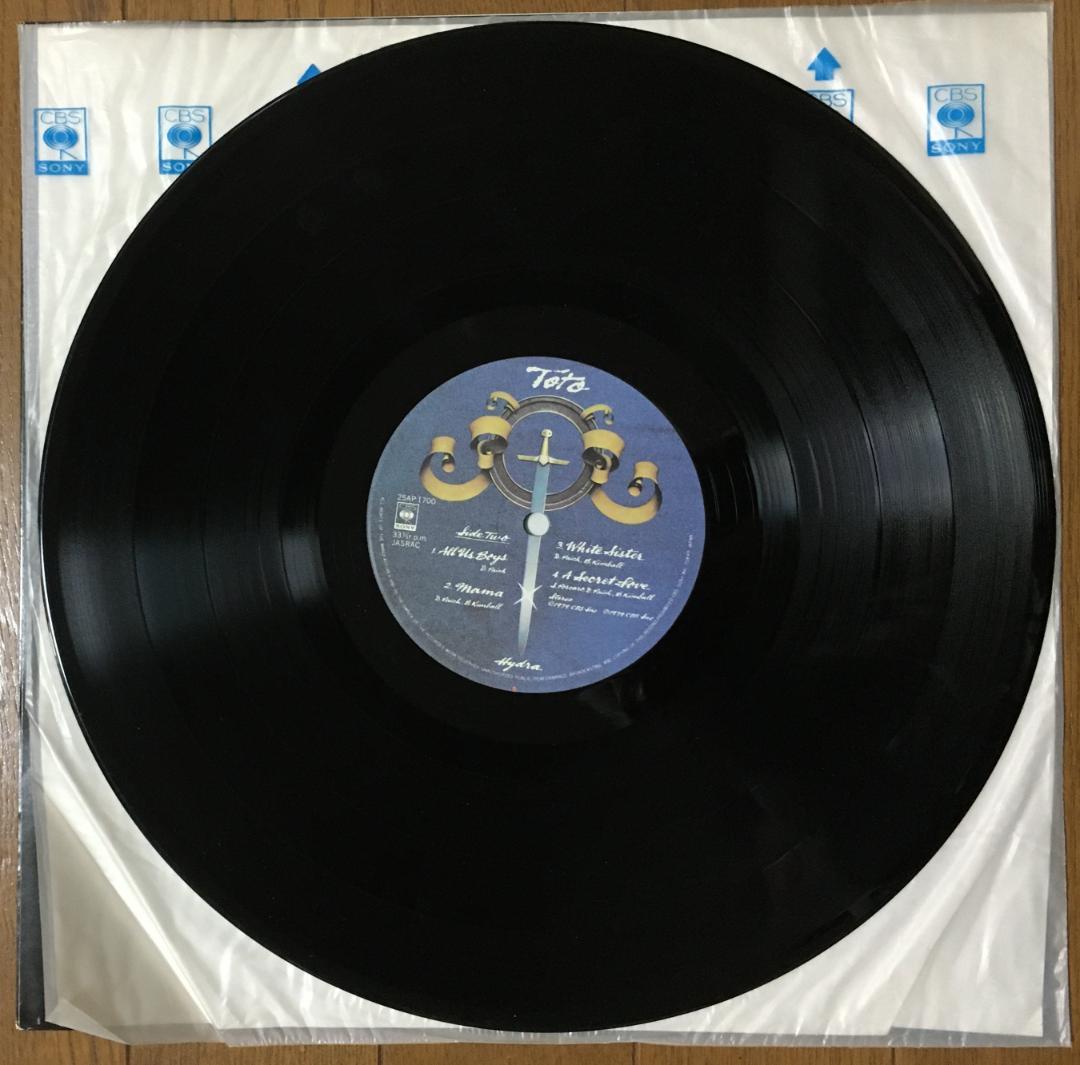 TOTO Hydra Japan LP 1979 CBS/Sony 25AP 1700 AOR Soft Rock Vinyl Record
