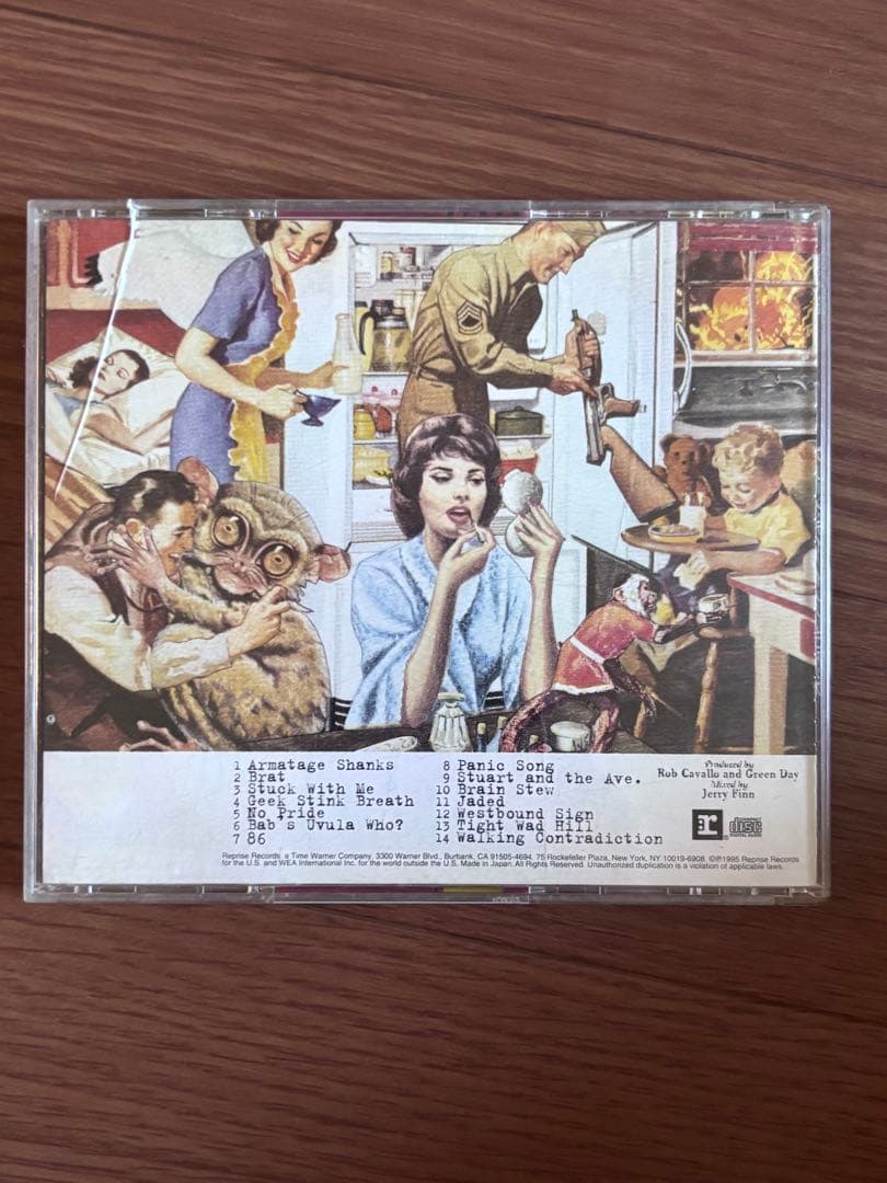 Green Day - Insomniac CD Japan Press with OBI 1995 Pop Punk