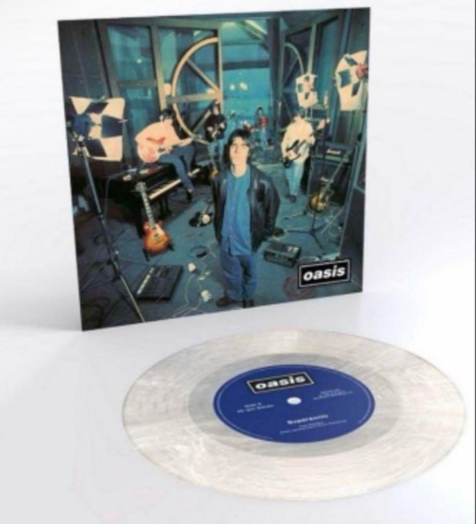 Oasis Supersonic 7" Pearl Vinyl Limited Edition 30th Anniversary