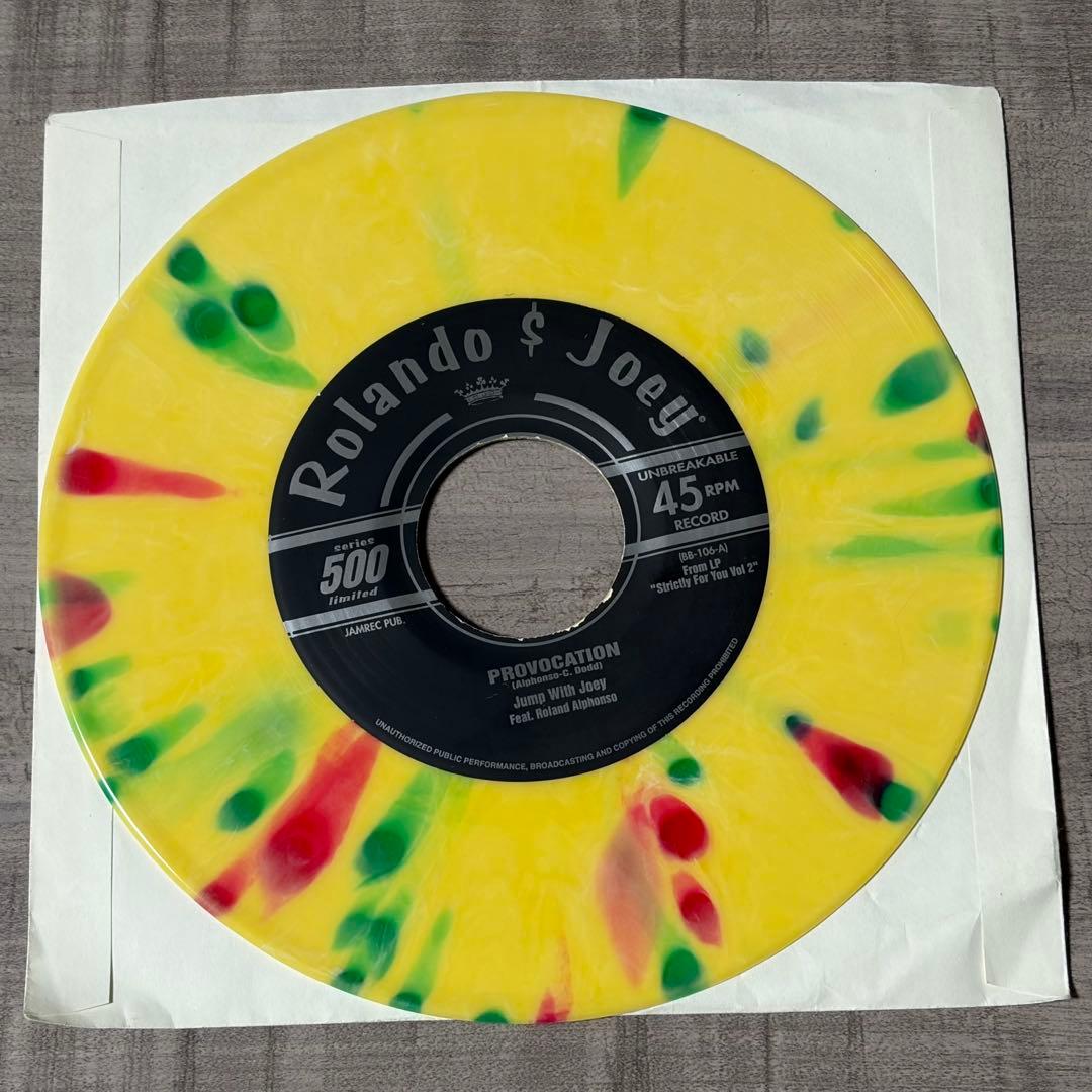 Jump With Joey feat. Roland Alphonso Provocation 7" Splatter Vinyl Ska Reggae