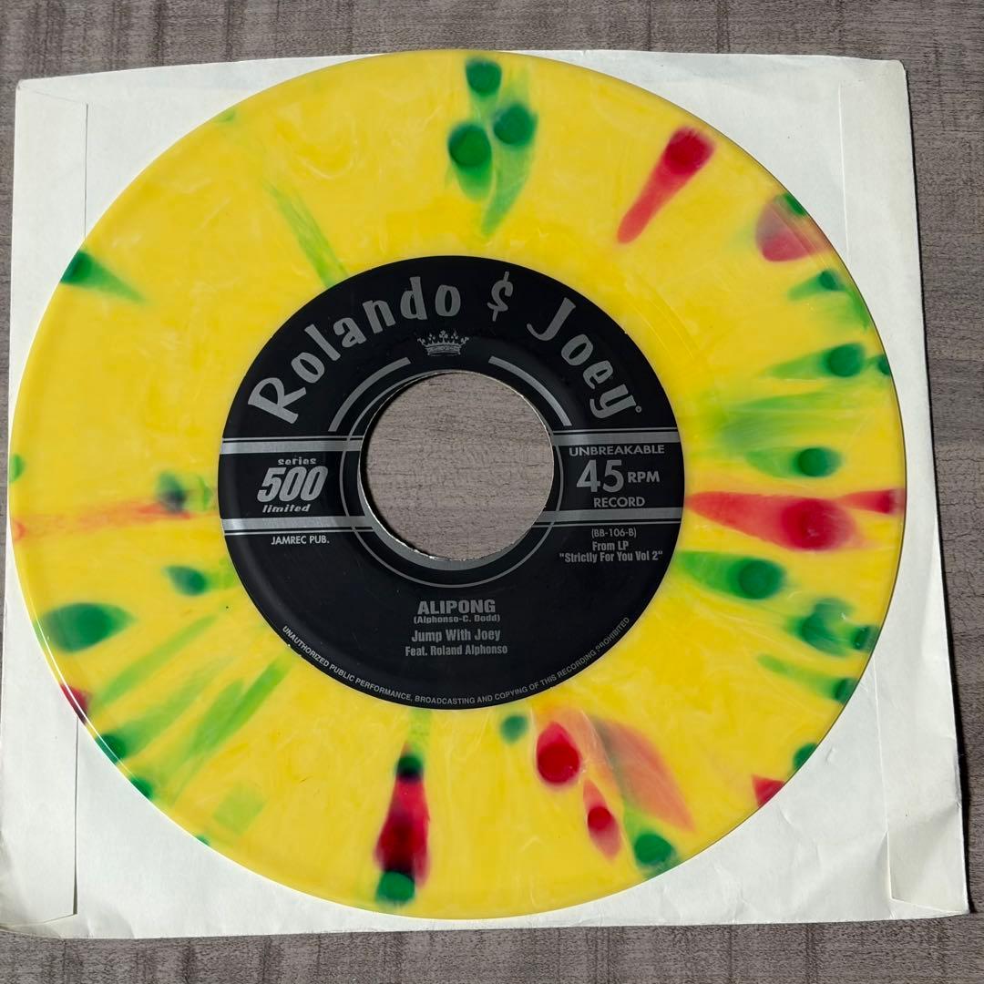 Jump With Joey feat. Roland Alphonso Provocation 7" Splatter Vinyl Ska Reggae