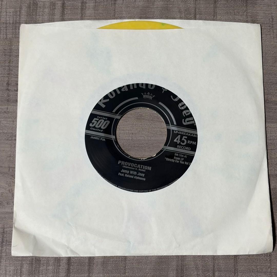 Jump With Joey feat. Roland Alphonso Provocation 7" Splatter Vinyl Ska Reggae