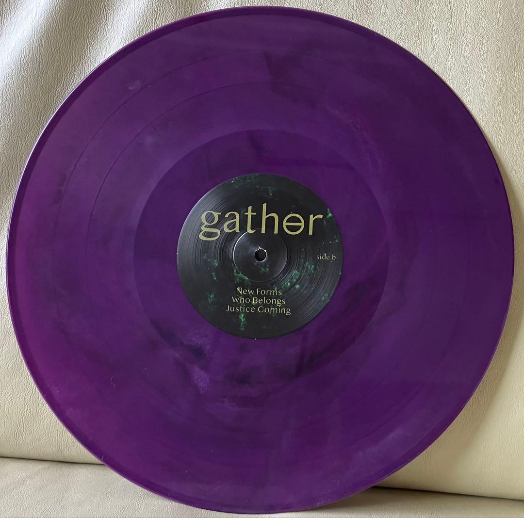 Gather - Total Liberation LP Purple Vinyl Hardcore Indecision Records US Pressin