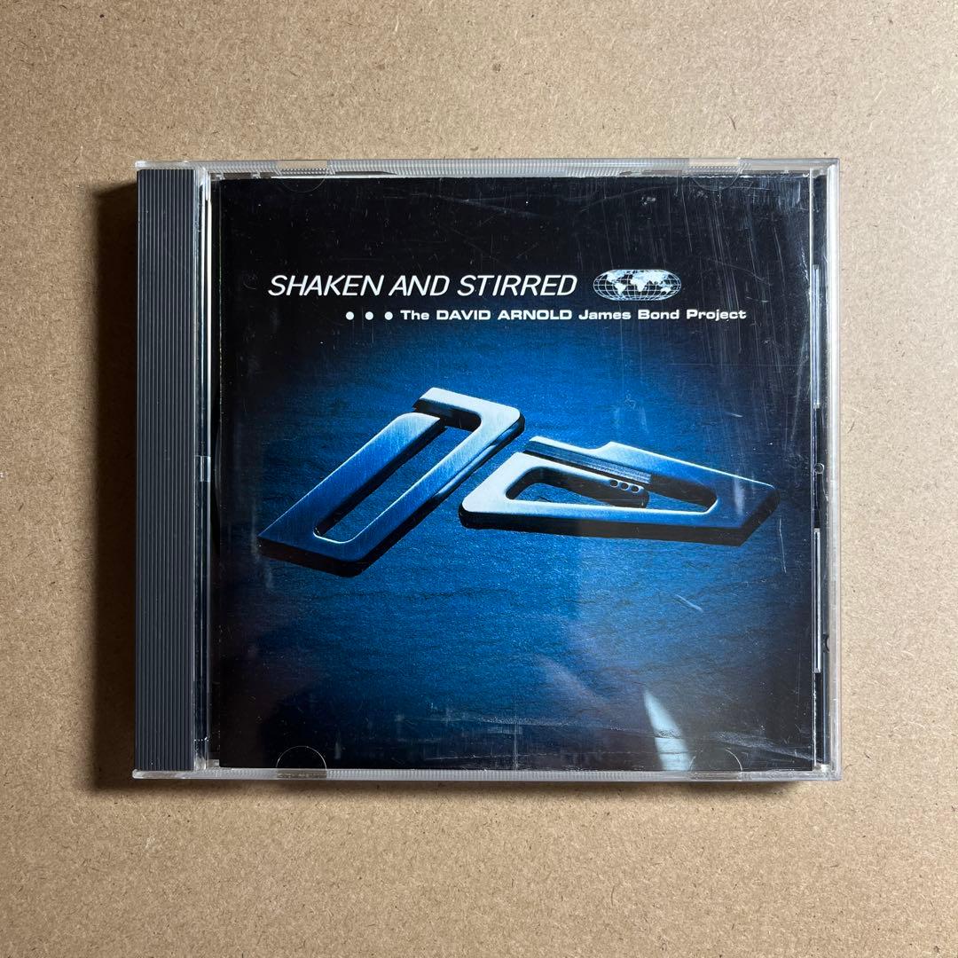 David Arnold Shaken And Stirred CD Japan Press with OBI 1997 James Bond Project