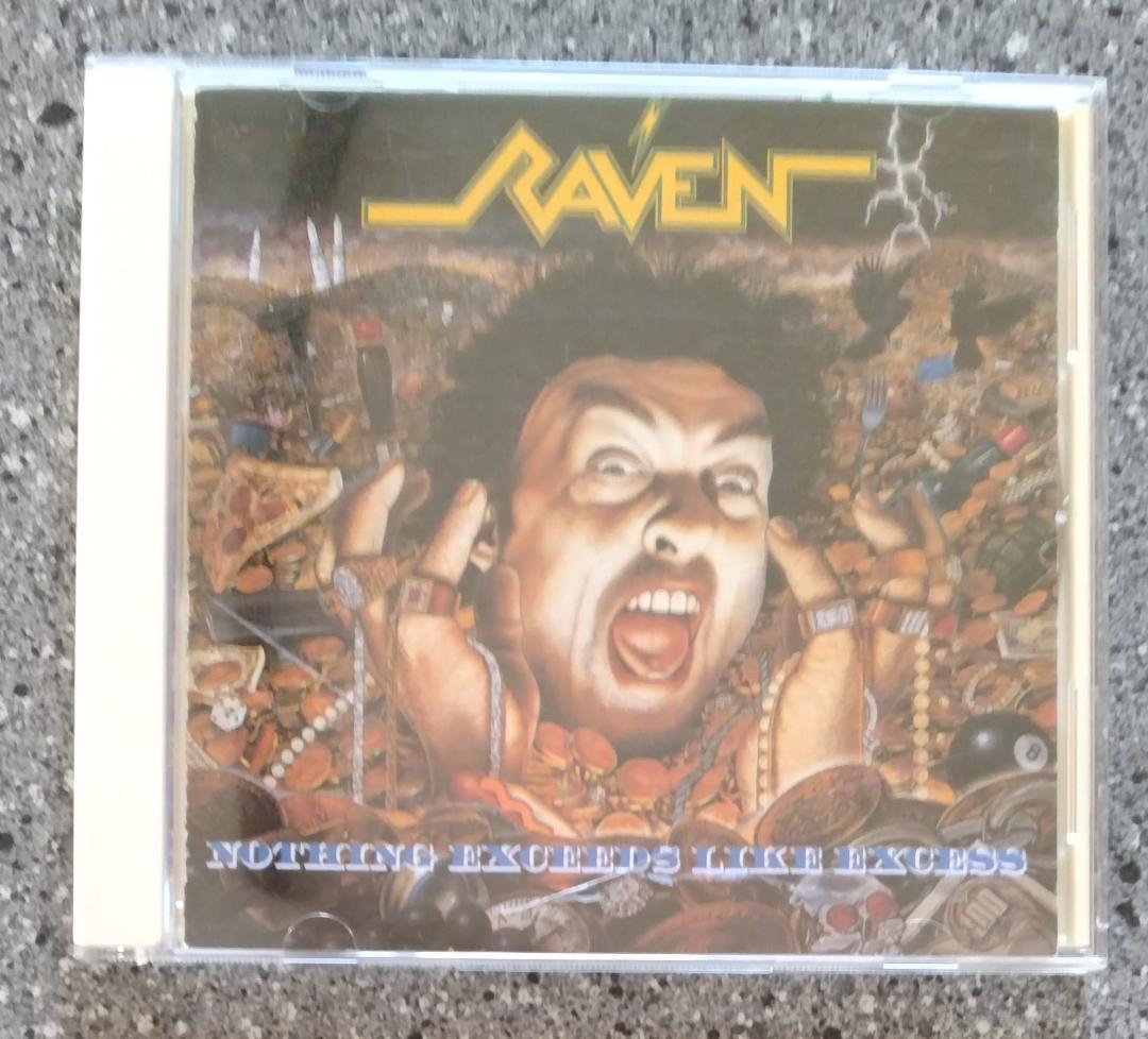 Raven - Nothing Exceeds Like Excess CD Japan Press 1988 25DP 5341 Heavy Metal