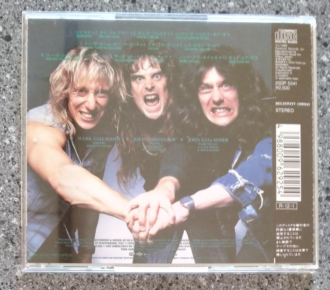 Raven - Nothing Exceeds Like Excess CD Japan Press 1988 25DP 5341 Heavy Metal
