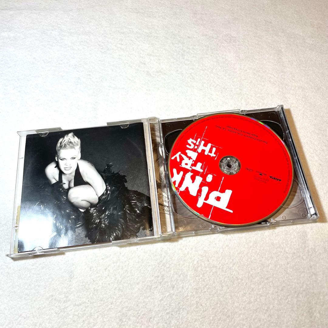 P!NK Try This CD+DVD Limited Edition 2003 Pop Rock Album Rare