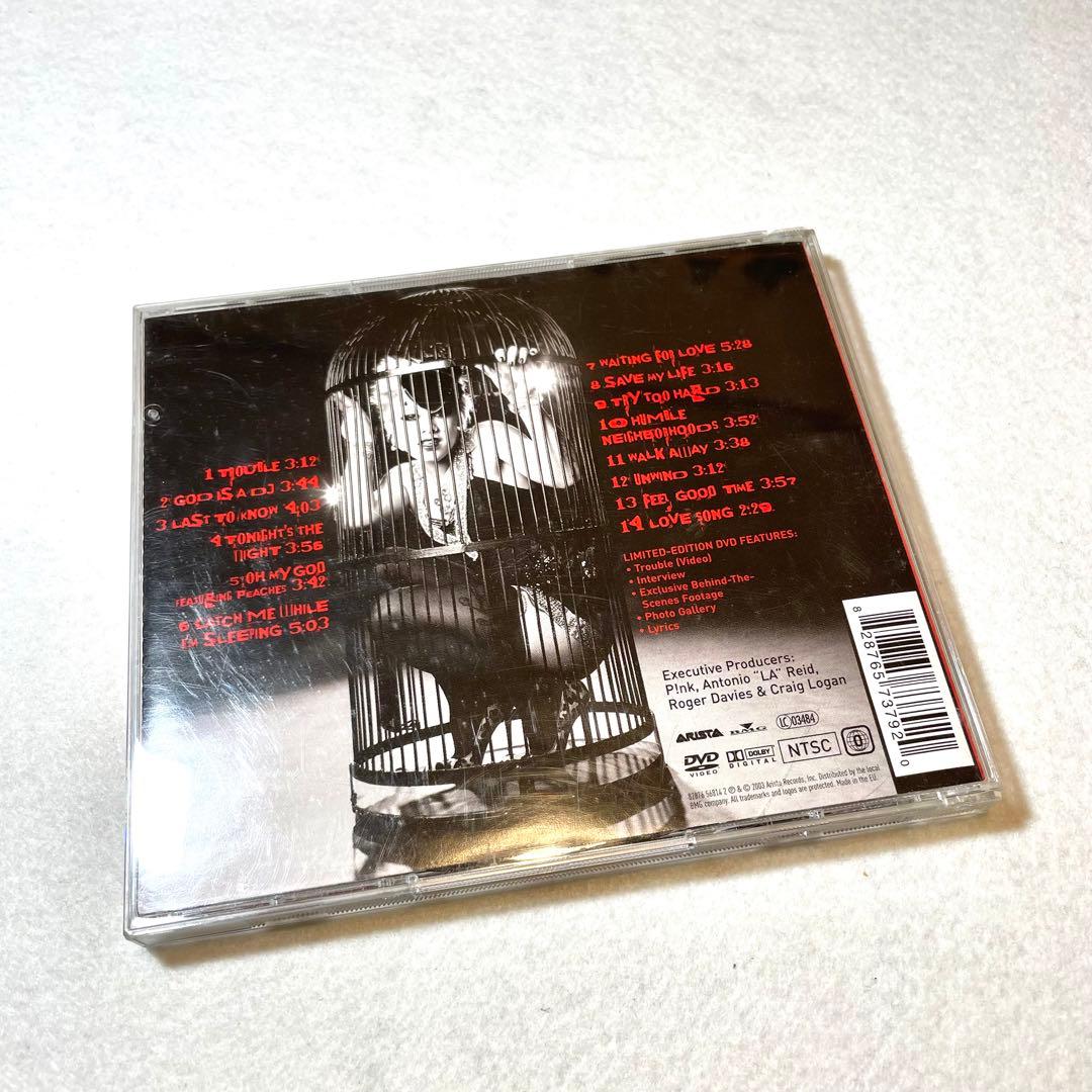 P!NK Try This CD+DVD Limited Edition 2003 Pop Rock Album Rare