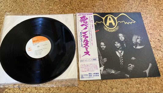 Aerosmith - Get Your Wings LP Japan Pressing w/ Obi Strip Hard Rock Vinyl