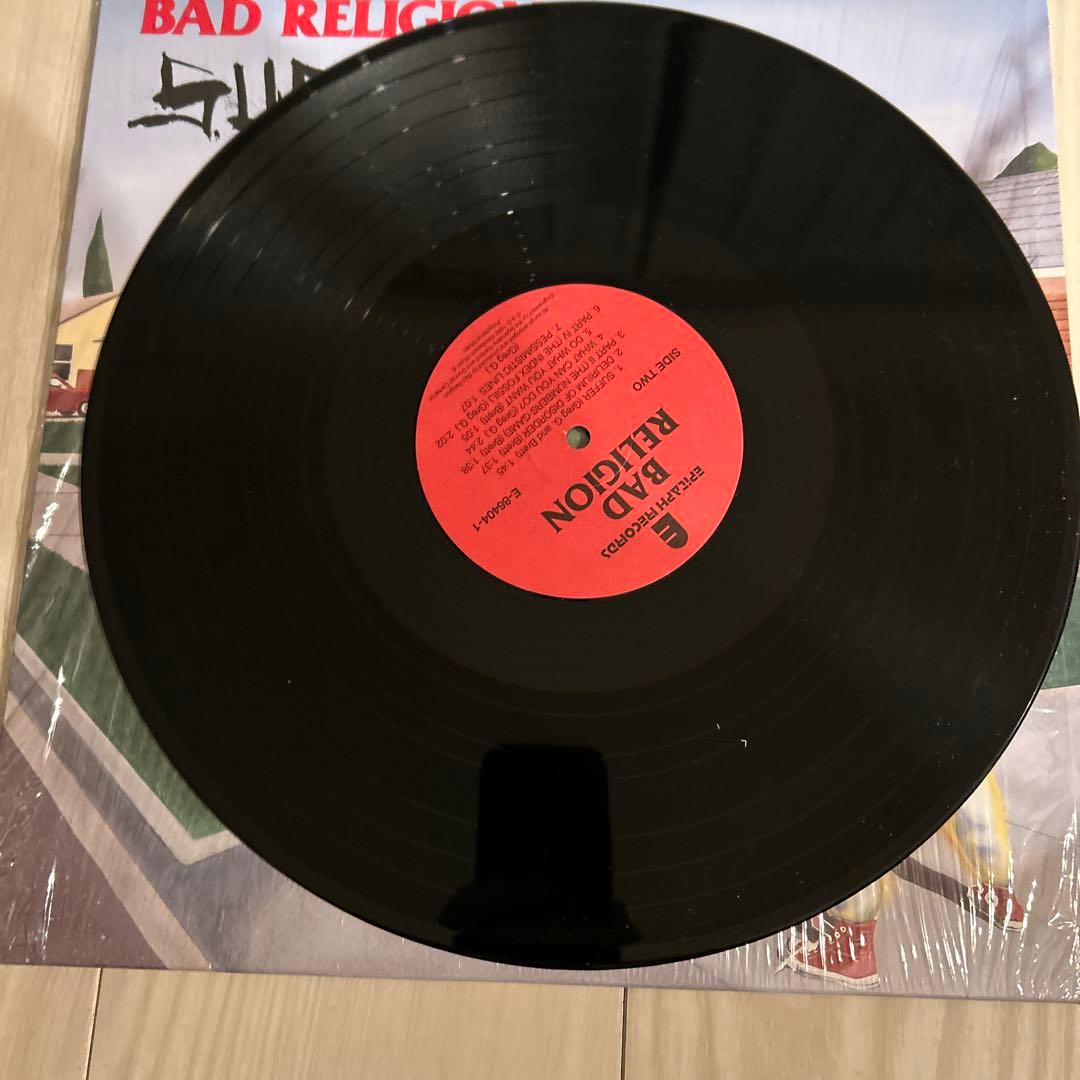 BAD RELIGION SUFFER Vinyl Record Black Unopened 1988 Punk 80s Collectible | Japansoundstore