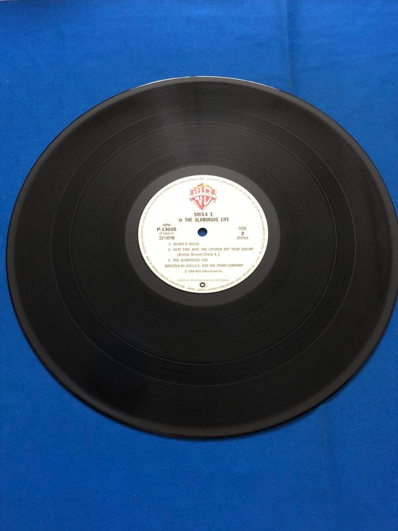 Sheila E. - In The Glamorous Life LP 1984 Japan Warner Bros. P-13035 w/ Obi