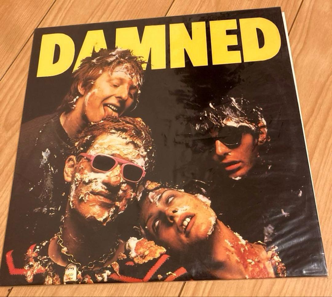 The Damned Damned Damned Damned LP Yellow Vinyl Frontier Punk Classic