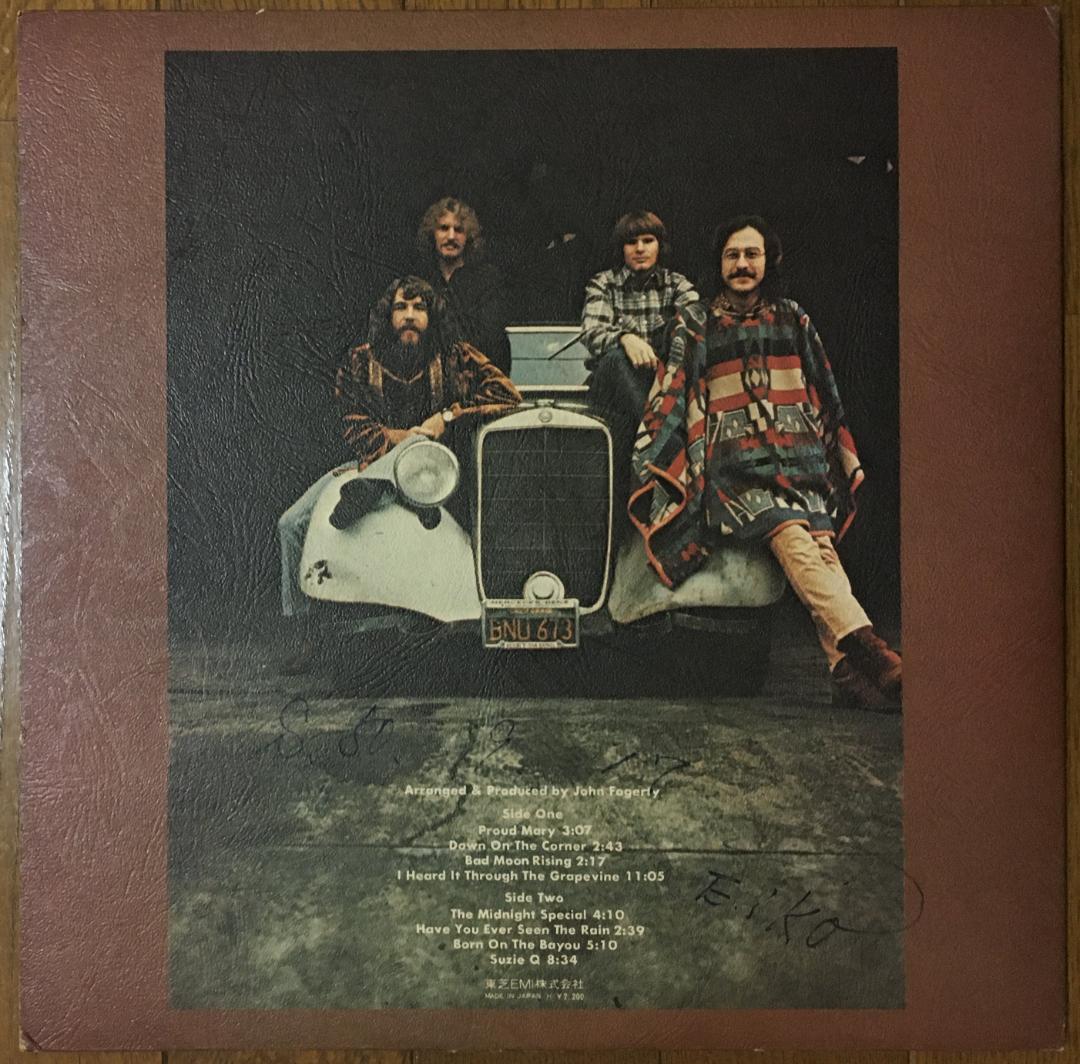 Creedence Clearwater Revival - Creedence Gold Vinyl LP Japan Import