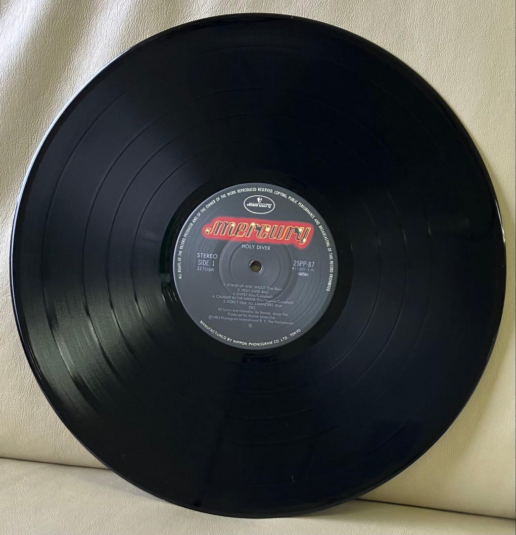Dio Holy Diver LP Japan Original 1983 Heavy Metal Vinyl Record | Japansoundstore