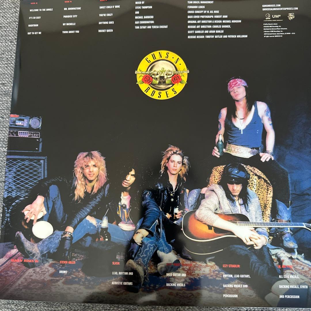 Guns N' Roses Appetite for Destruction 2LP Japanese Hologram Vinyl Near Mint | Japansoundstore